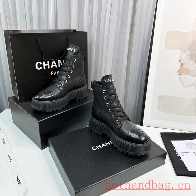 Chanel WOMENS ANKLE BOOT 93589-3