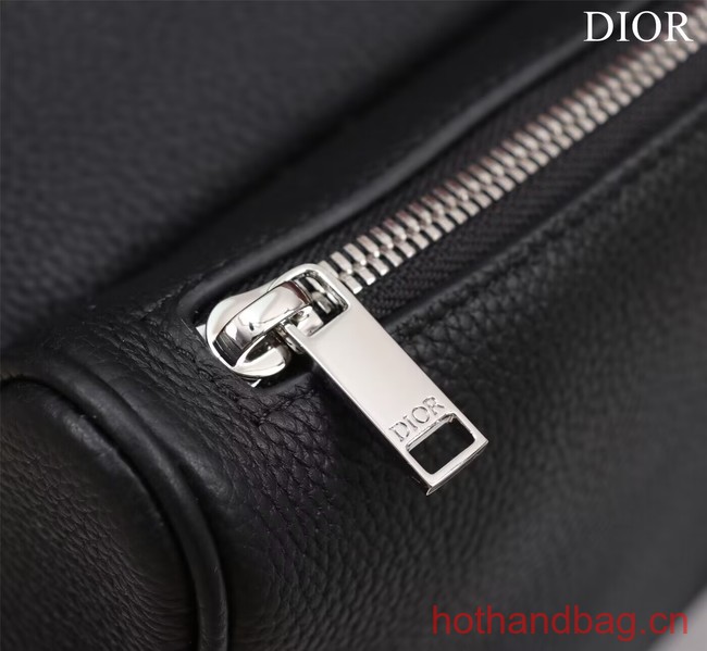 Dior Essentials SADDLE BAG Grained Calfskin 1ADPO093B black&white