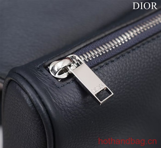 Dior Essentials SADDLE BAG Grained Calfskin 1ADPO093f-1 Royal Blue