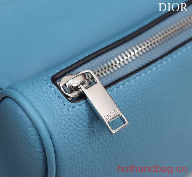 Dior Essentials SADDLE BAG Grained Calfskin 1ADPO093f-1 blue