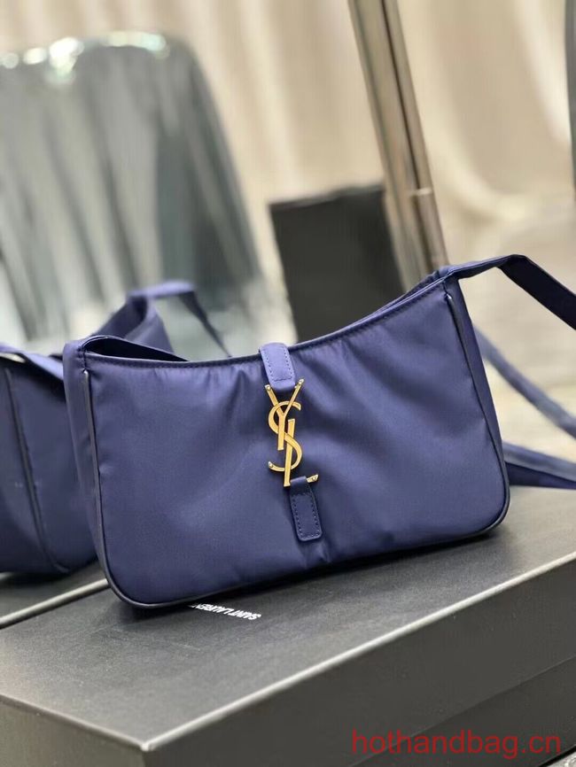 SAINT LAURENT Nylon Shoulder Bag Y988228 blue