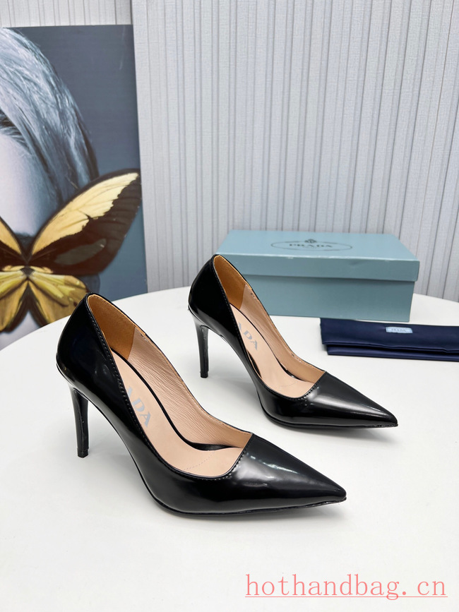 Prada Brushed leather pumps 93606-3