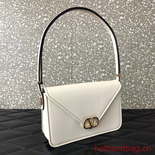 VALENTINO GARAVANI LETTER BAG 0M50 white