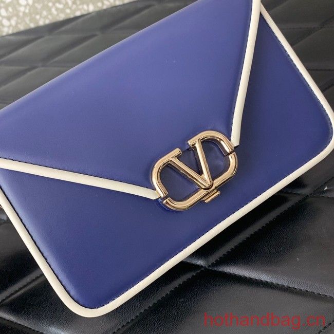 VALENTINO GARAVANI LETTER SMALL BAG 0M59 dark blue