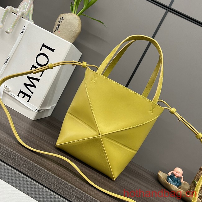 Loewe Original Leather small Shoulder bag 052322 yellow