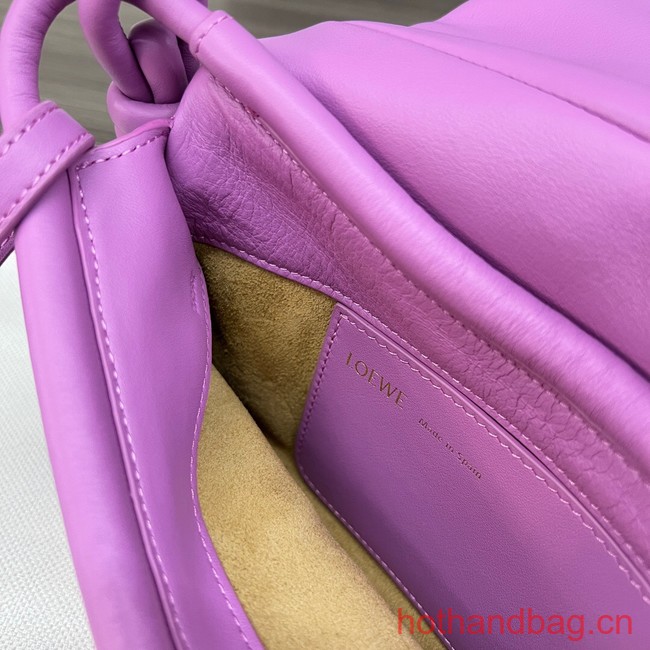 Loewe Original Leather Shoulder bag 062317 Purple