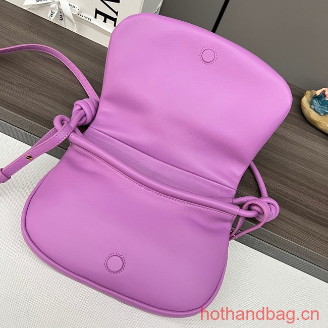 Loewe Original Leather Shoulder bag 062317 Purple