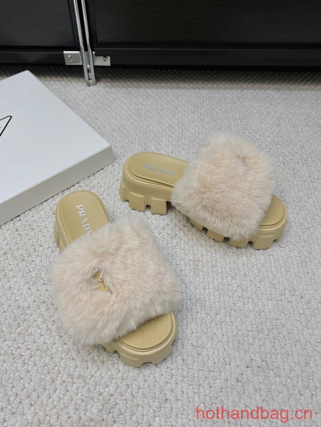 Prada Shearling slides 93648-3