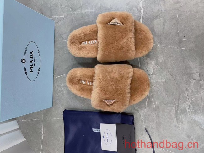 Prada Shearling slides 93645-2