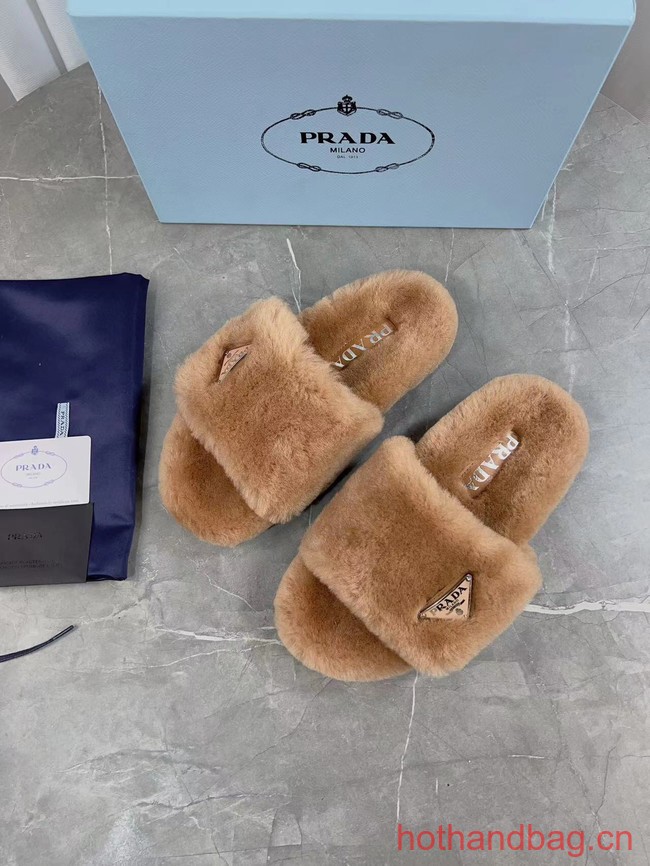 Prada Shearling slides 93645-2