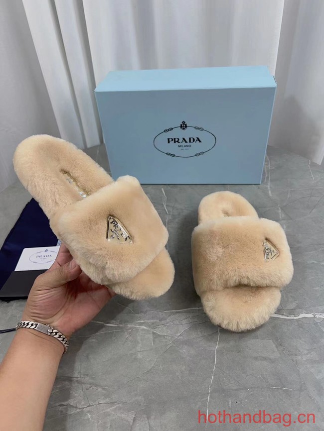 Prada Shearling slides 93645-3