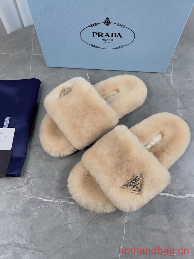 Prada Shearling slides 93645-3