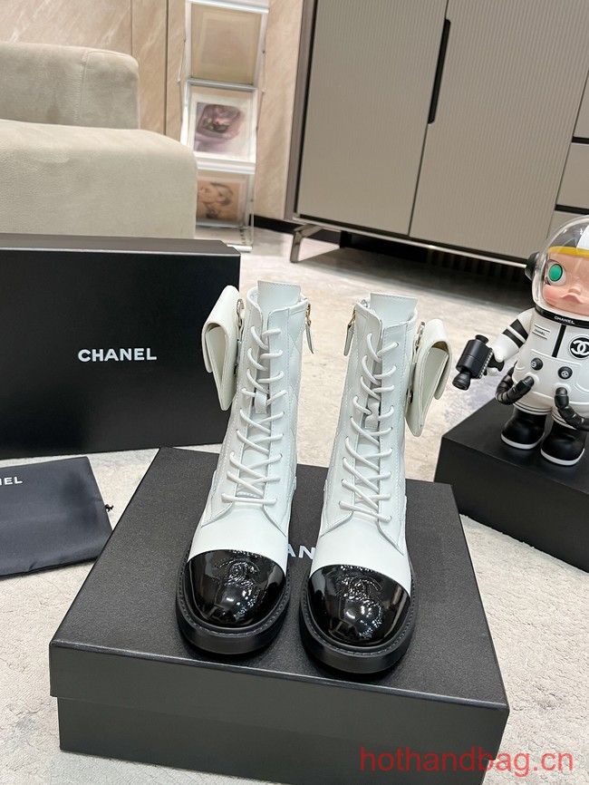 Chanel EDGY HEELED BOOT Calfskin 93672-3