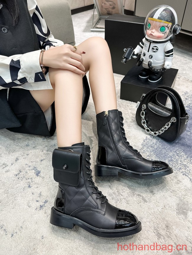 Chanel EDGY HEELED BOOT Calfskin 93672-4