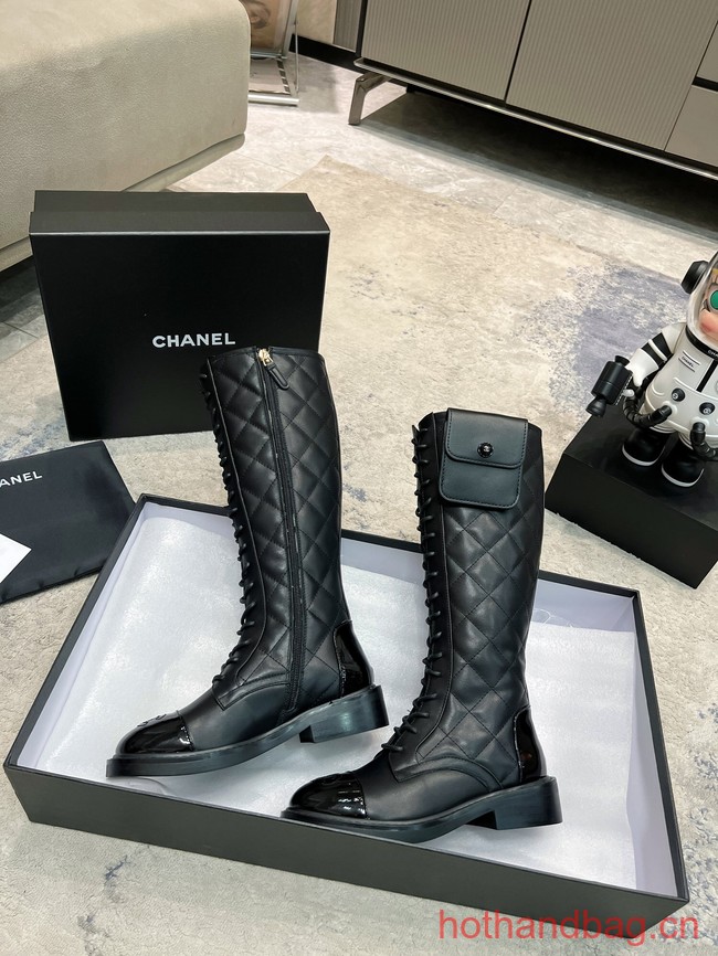 Chanel EDGY HEELED BOOT Calfskin 93672-1