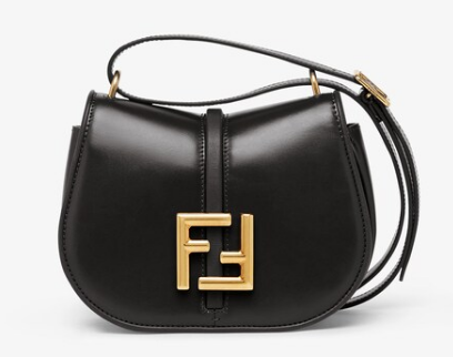 Fendi Cmon Mini leather bag 8BS082 Black