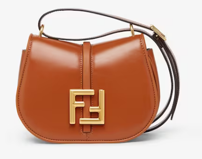 Fendi Cmon Mini leather bag 8BS082 Brown