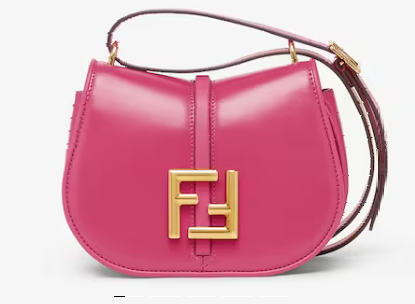 Fendi Cmon Mini leather bag 8BS082 Fuchsia