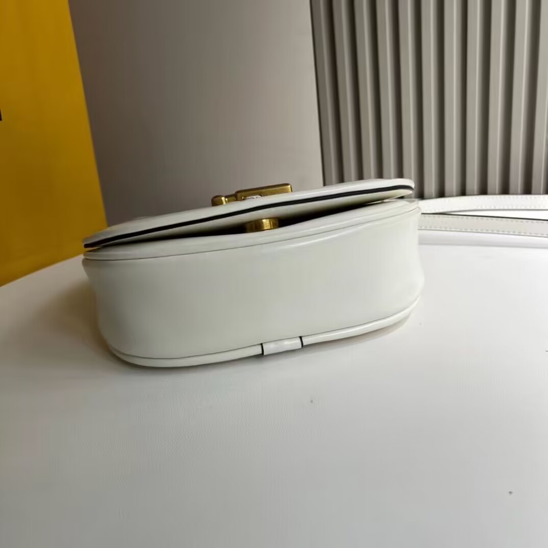 Fendi Cmon Mini leather bag 8BS082 White