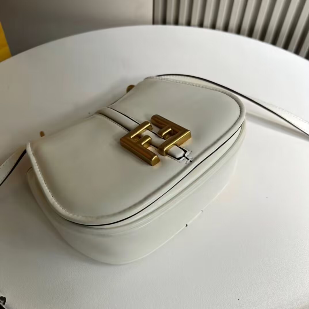 Fendi Cmon Mini leather bag 8BS082 White