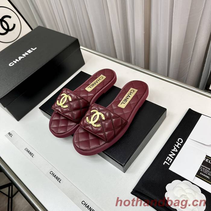 Chanel Shoes CHS01036 Heel 1CM