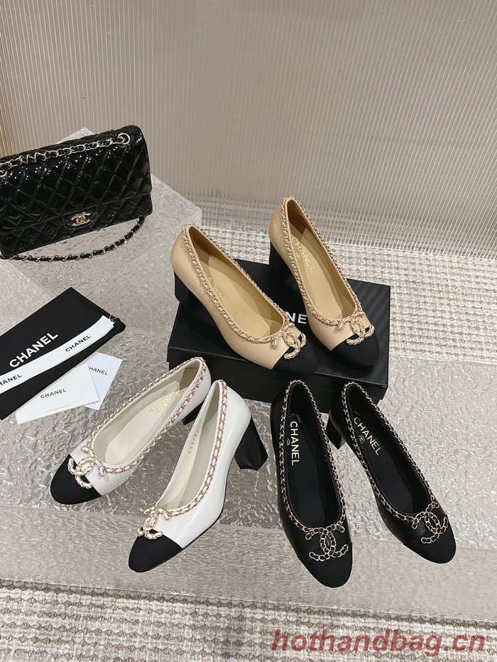 Chanel Shoes CHS01073 Heel 2CM