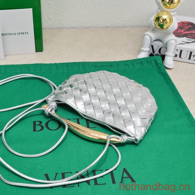 Bottega Veneta Mini Sardine 744267 Silver