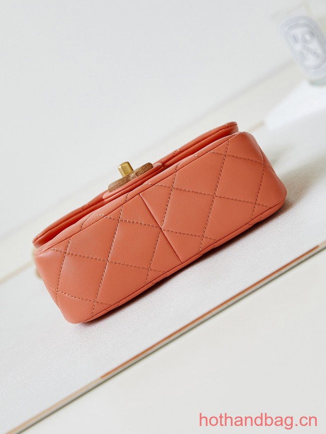 Chanel MINI FLAP BAG AS4165 orange