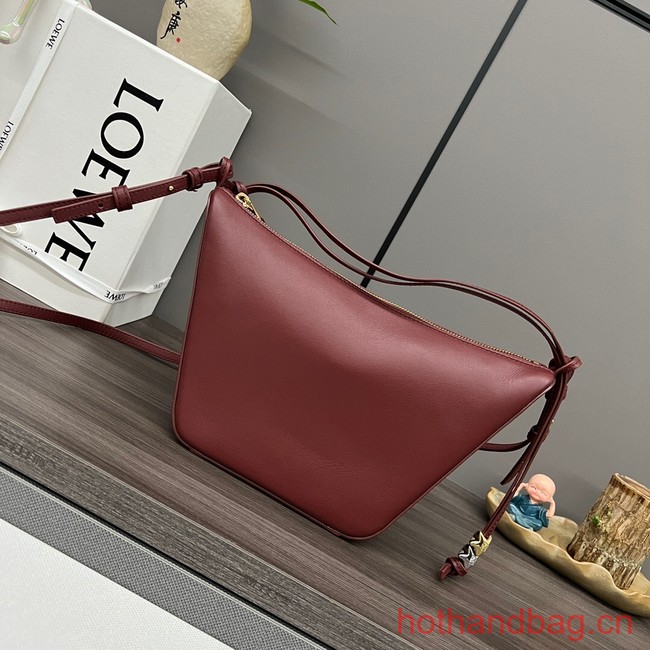 Loewe Original Leather Shoulder Handbag C923 Wine