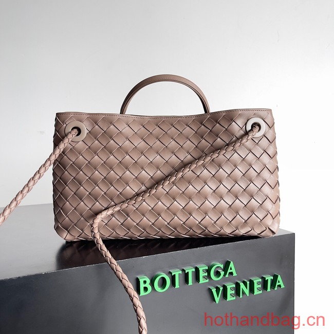 Bottega Veneta Small East West Andiamo 754990 Taupe grey