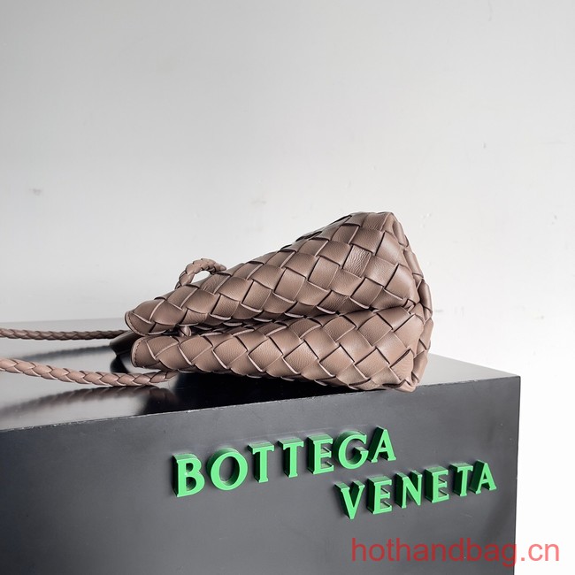 Bottega Veneta Small East West Andiamo 754990 Taupe grey