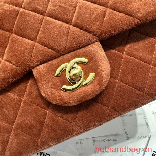 Chanel CLASSIC HANDBAG A1112 BROWN