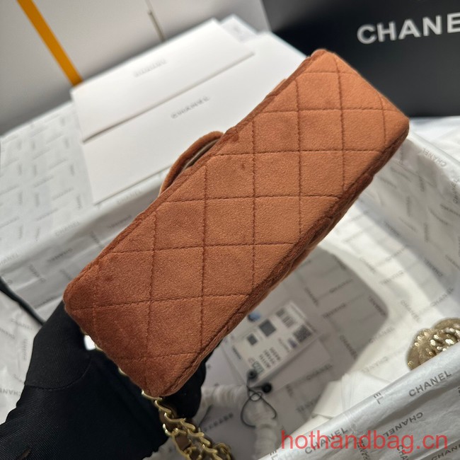 Chanel CLASSIC HANDBAG A1116 BROWN