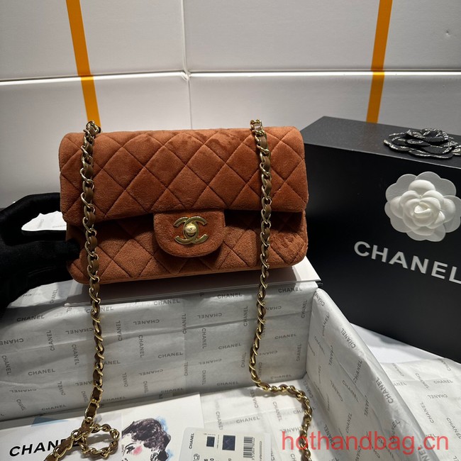 Chanel CLASSIC HANDBAG A1116 BROWN