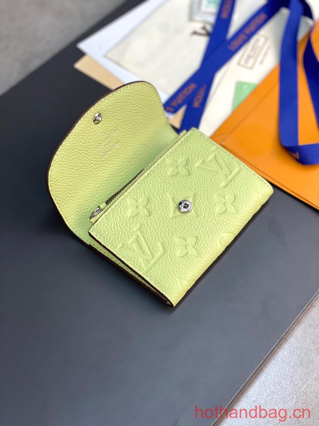 Louis Vuitton Rosalie Coin Purse M82392 Vert Noto Green