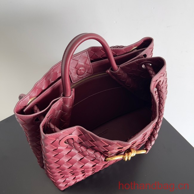 Bottega Veneta Medium Andiamo 743572 Barolo