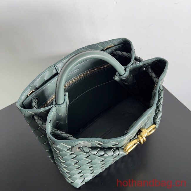 Bottega Veneta Small Andiamo 743568 Dark Green