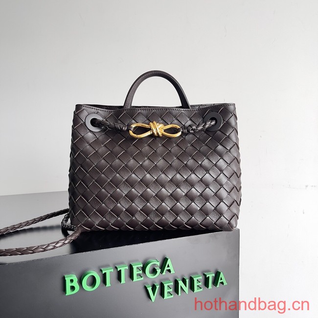 Bottega Veneta Small Andiamo 743568 Taupe grey