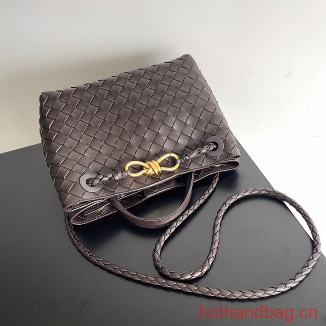 Bottega Veneta Small Andiamo 743568 Taupe grey