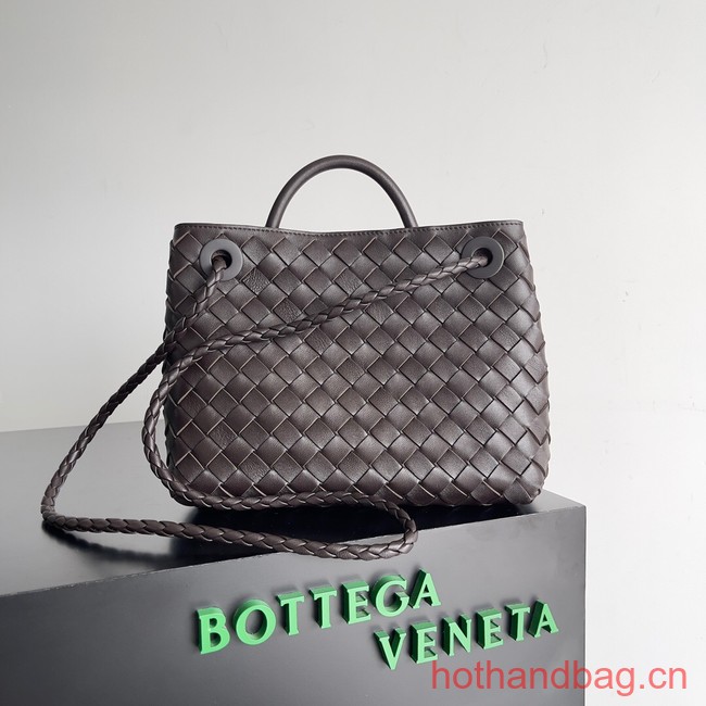 Bottega Veneta Small Andiamo 743568 Taupe grey