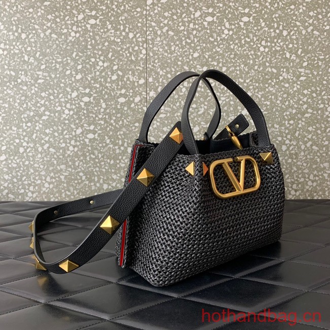 VALENTINO Knitting Shoulder bag 0330 black