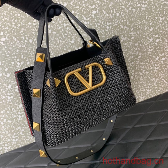 VALENTINO Knitting Shoulder bag 0330 black