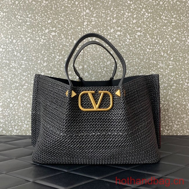 VALENTINO Knitting Shoulder bag 0331 black