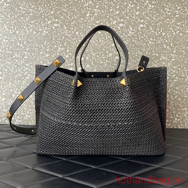 VALENTINO Knitting Shoulder bag 0331 black