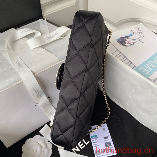 Chanel MINI FLAP BAG AS3791 black