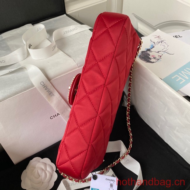 Chanel MINI FLAP BAG AS3791 red