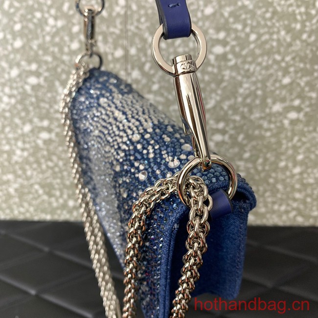 VALENTINO V-logo MINI LOCO bag 5032C blue