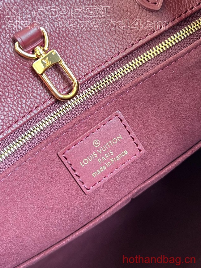 Louis Vuitton OnTheGo MM M46601 Wine Red