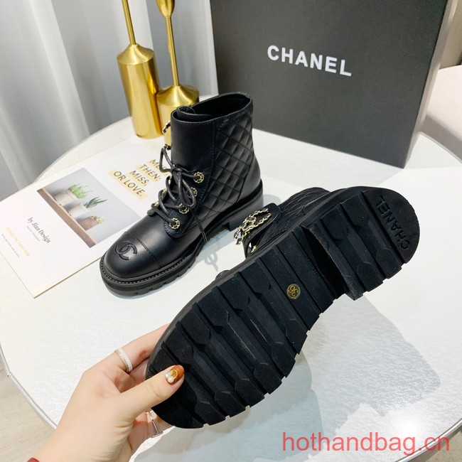 Chanel Calfskin ANKLE BOOT 93698-1