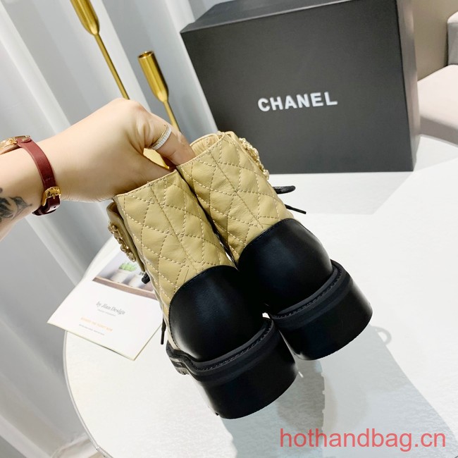 Chanel Calfskin ANKLE BOOT 93698-2